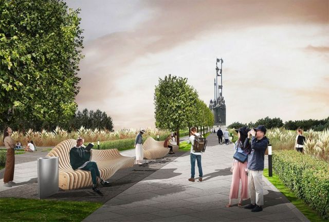 Туалеты в новом парке на Соколихе будут выглядеть как арт-объекты
