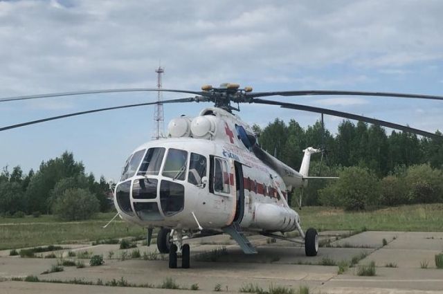 На 22 июня запланирован вылет вертолёта в Чернушку для транспортировки пациента в Пермь.