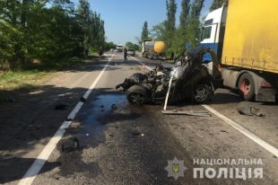 В Николаевской области произошло ДТП: два человека погибли