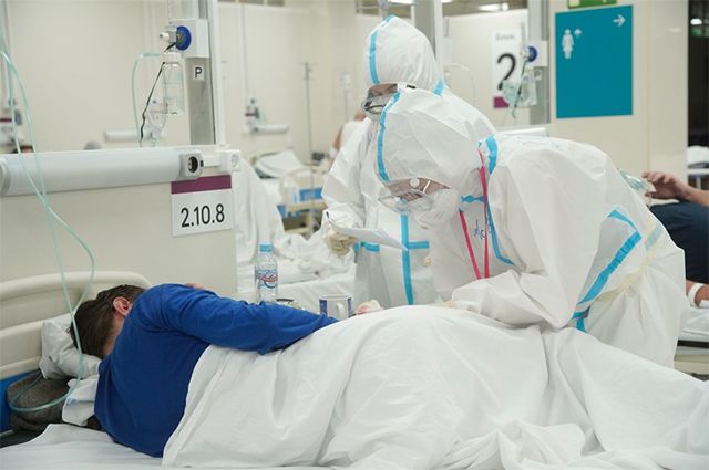 За неделю в Тульской области с COVID-19 госпитализировано почти 300 человек