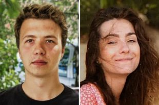 Роман Протасевич и Софья Сапега.