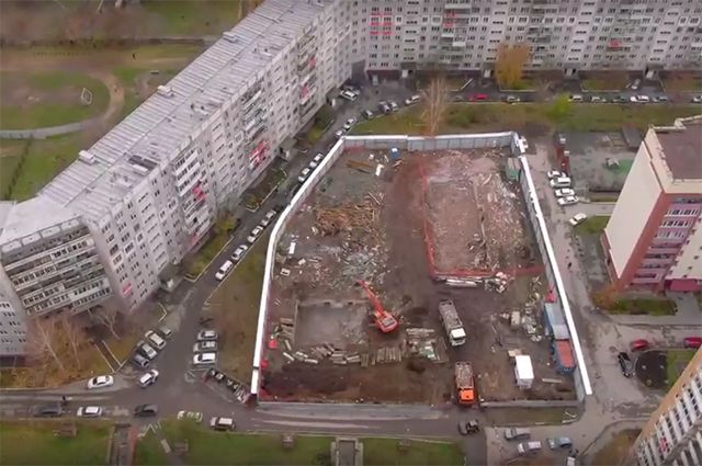 В Новосибирске противники строительства ЖК «Енисей» обратились Путину