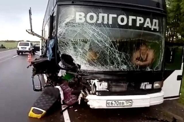 3 человек пострадали в ДТП с автобусом «Анапа – Волгоград»