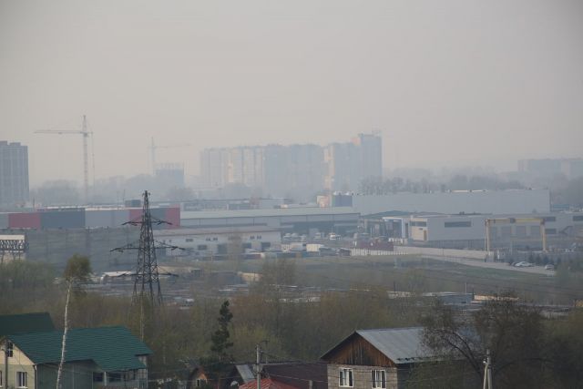 В Новосибирске во вторник ожидаются грязный воздух и потепление до +25 °С