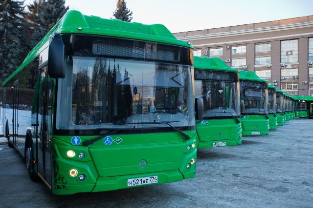 Автобусный парк в Челябинск уже значительно обновился.