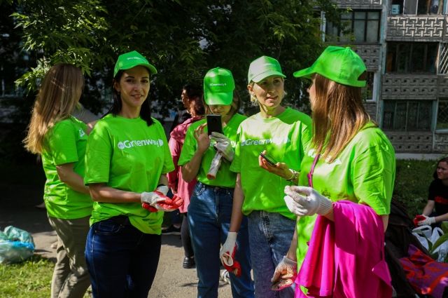 Экологическая акция «Зелёный двор» пришла в Новосибирск