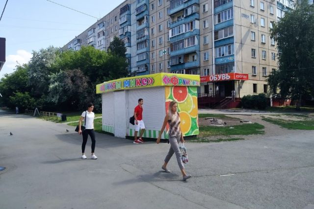 50 ларьков убрали с Комсомольского проспекта в Челябинске в 2021 году
