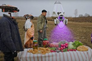 Birchpunk Special - Ai-Vanich In The Russian Cyberfarm // Аи-Ваныч В Кибердеревне/