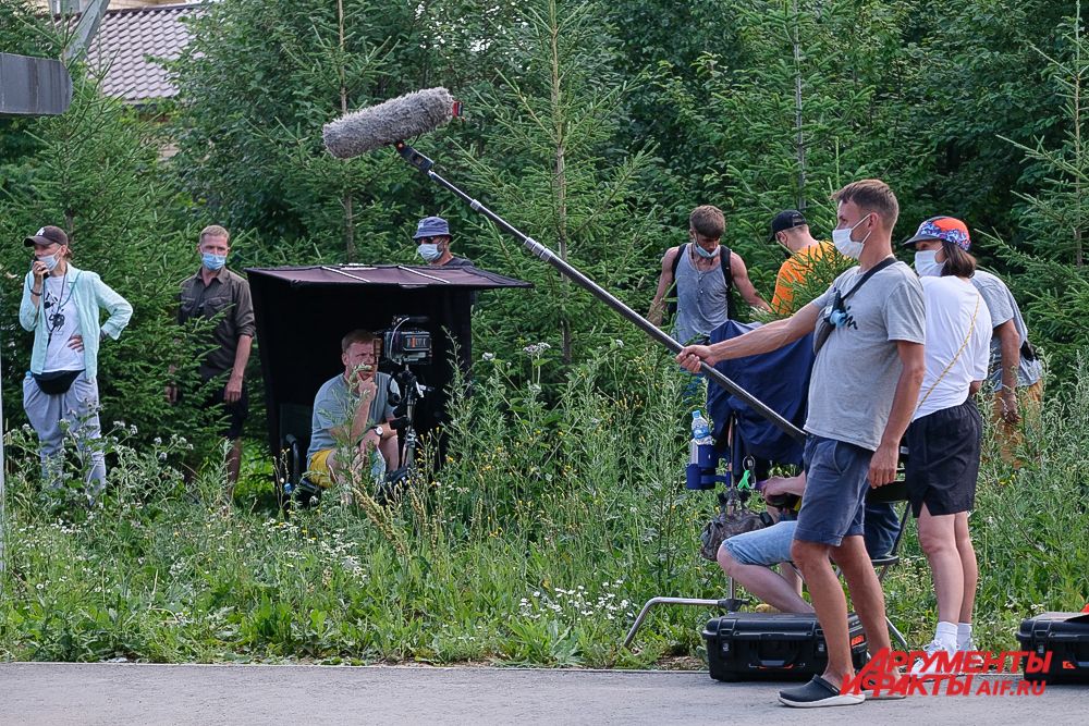 Съёмки фильма «Многотрудная жизнь Ивана Семёнова» в Перми.