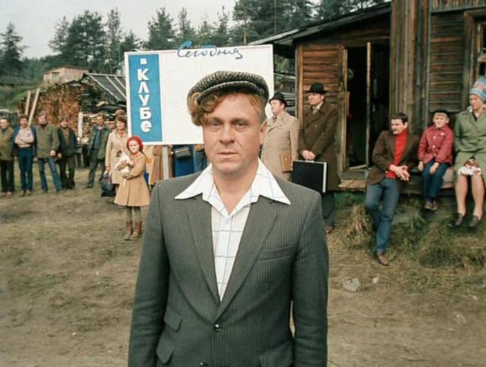 Владимир Меньшов в кадре из фильма «Любовь и голуби», 1985 год