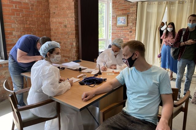 В Калининграде закрыли один из пунктов выездной вакцинации