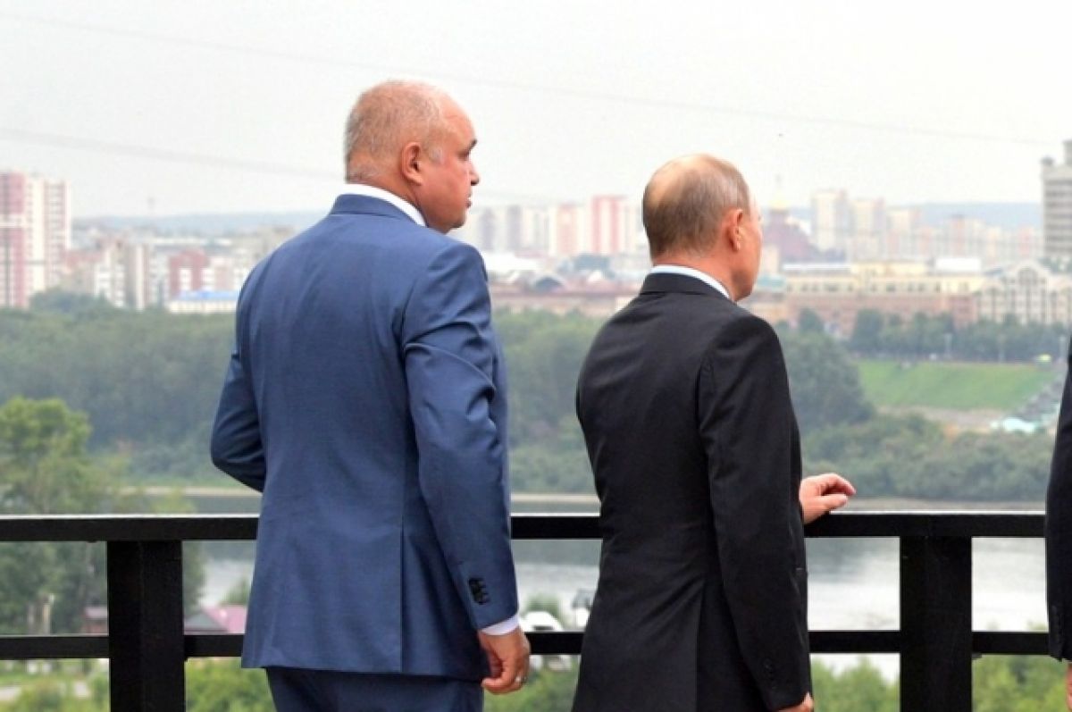 Путин в Кузбассе