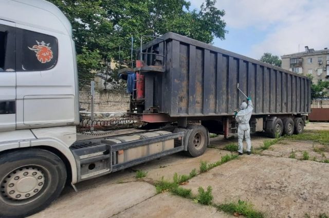 В порту Херсона нашли радиоактивный металлолом
