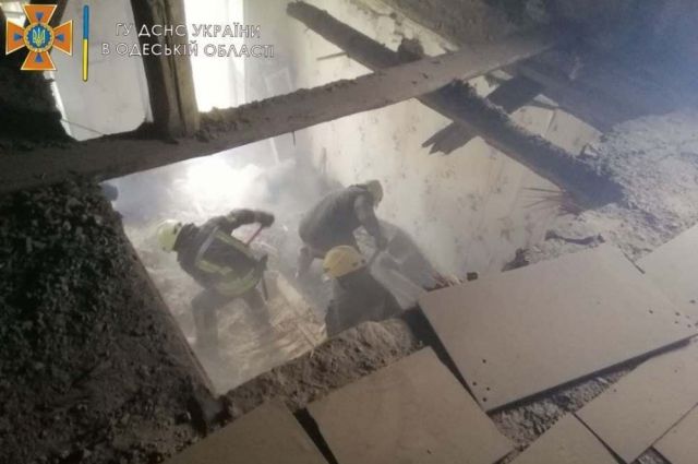 В Одессе обрушился дом: есть жертва
