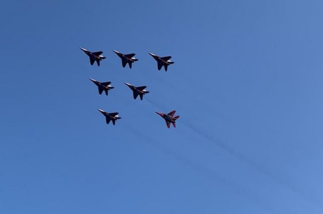 «Стрижи» пролетят над городами Кузбасса 10 июля.