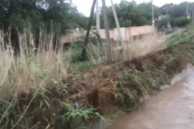 Вода с залитых дождём полей затопила Прасковею, последствия устраняют