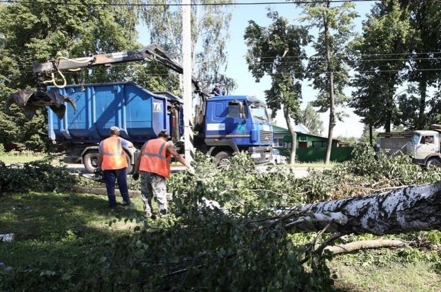 Под ударом стихии. На Ульяновскую область обрушились ураганы и ливни