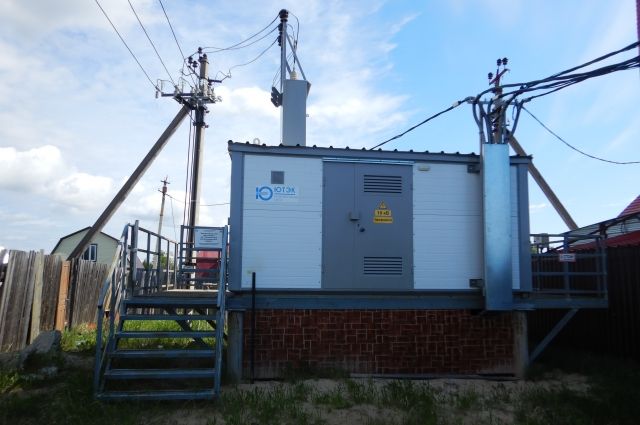 В «Пищевике» энергетики «ЮТЭК-Региональные сети» смонтировали две трансформаторные подстанции