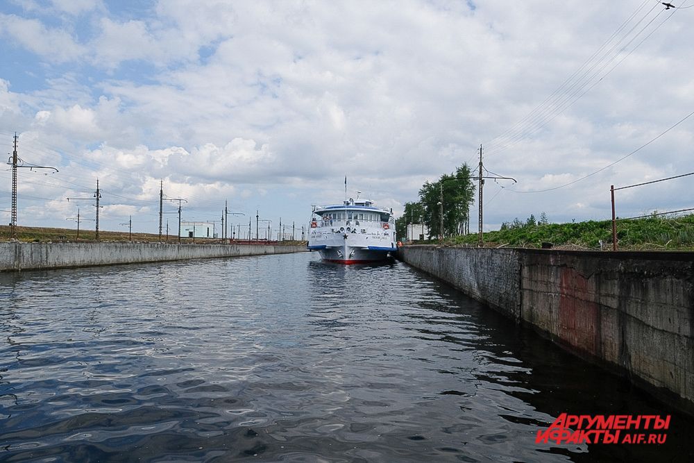 Устройство пермского шлюза.