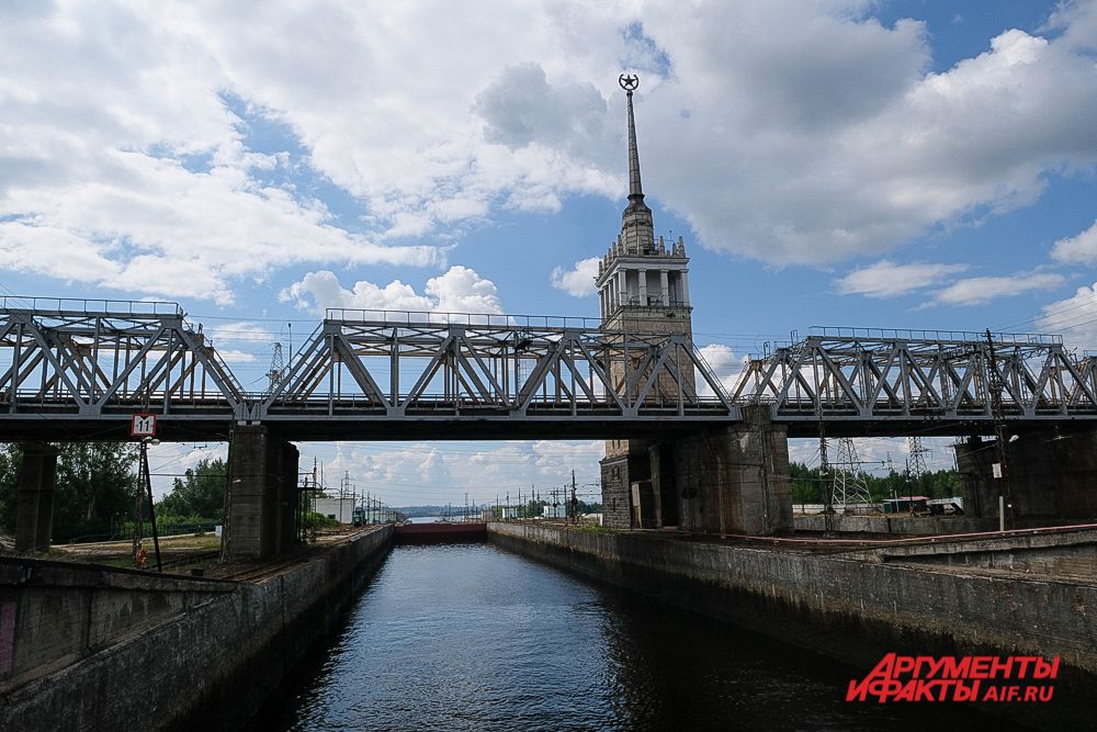 Устройство пермского шлюза.
