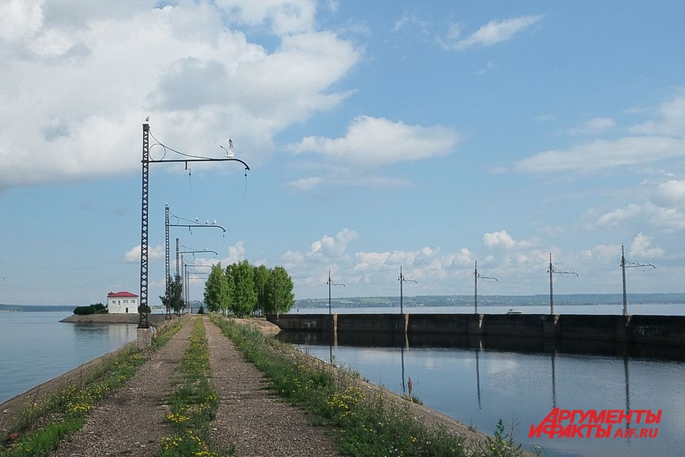 Устройство пермского шлюза.