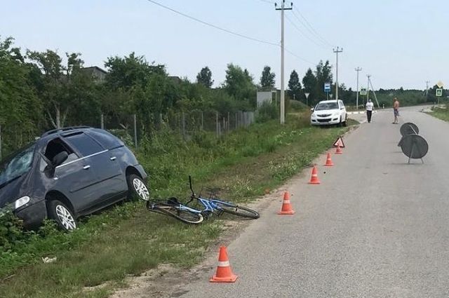 81-летний велосипедист пострадал в ДТП в Калининградской области