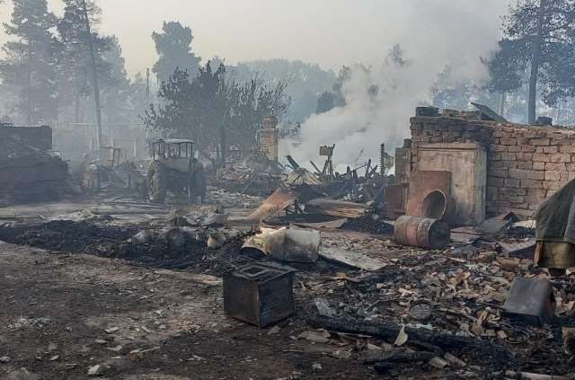 Комиссия минстроя обследует сгоревшие дома в посёлках Челябинской области
