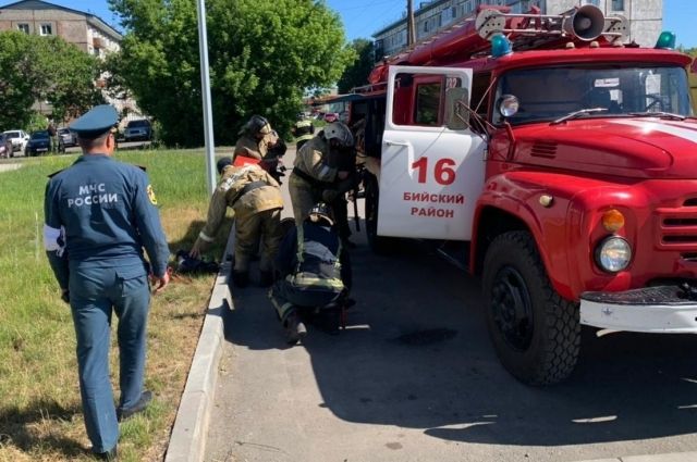 Учения пожарно-спасательных гарнизонов пройдут в Алтайском крае