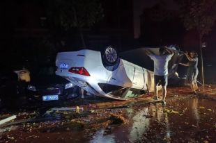 В Китае прошел сильный торнадо