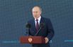 Владимир Путин выступает на церемонии открытия Международного авиационно-космического салона МАКС-2021