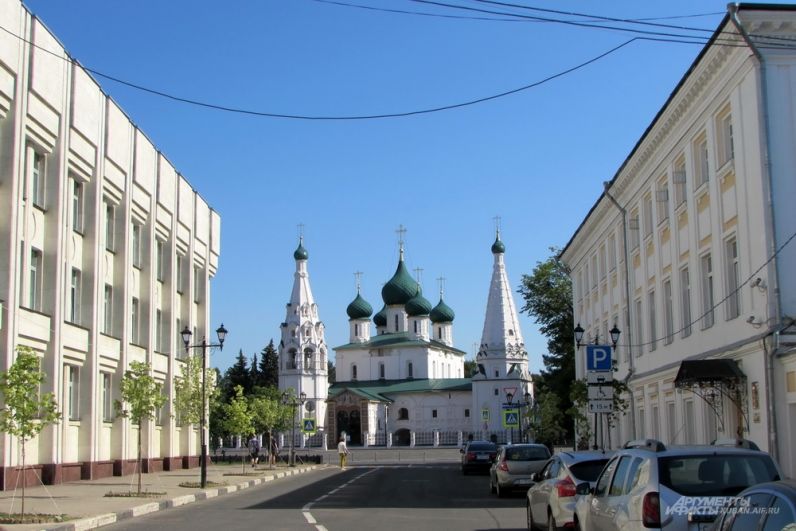 Церковь Илии Пророка в Ярославле.