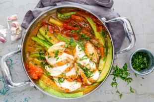 Тушеные кабачки с курицей: пошаговый рецепт вкусного блюда.