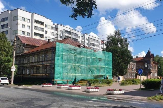 В Архангельске на Чумбаровке обновят фасады зданий