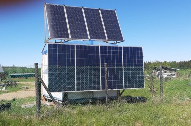 В посёлке Свердловской области таксофоны перевели на солнечные батареи