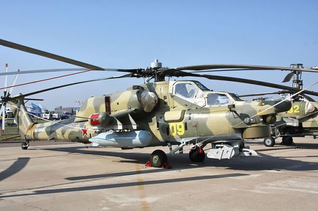 Вертолет Ми-28НМ. 