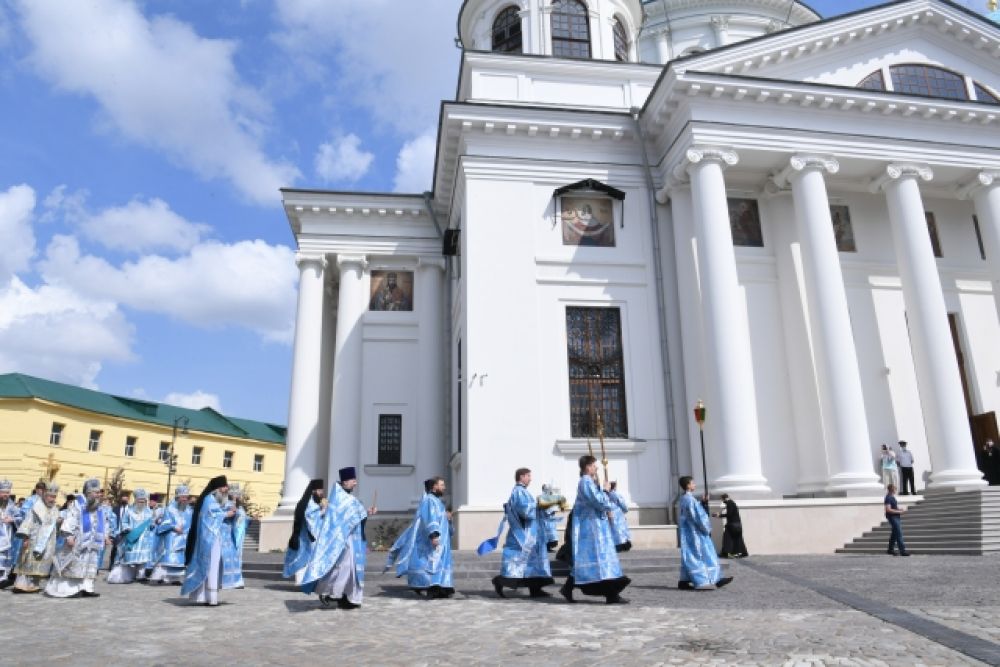 Ватиканский список почитаемой иконы доставили в Богородицкий монастырь.