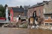 Последствия наводнения в бельгийском посёлке Пепенстер