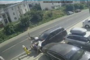 Скриншот видео, предоставленного прокуратурой Краснодарского края.
