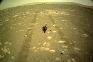 Вертолет NASA совершил десятый полет на Марсе.