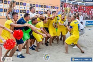 Пляжный футбол: сборная Украины стала чемпионом Кубка-Независимости-2021