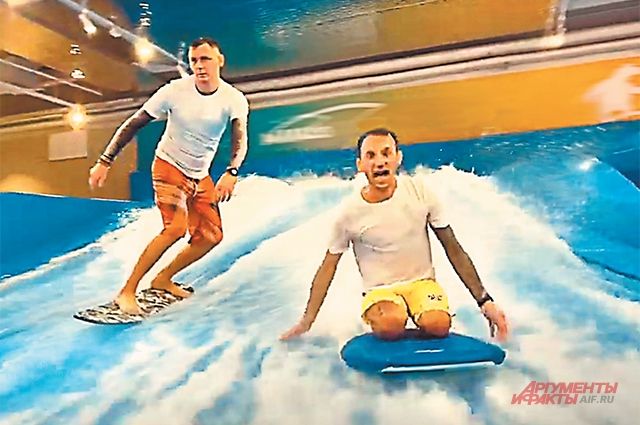Сёрфинг в Москве. Водные развлечения стали альтернативой поездкам на море