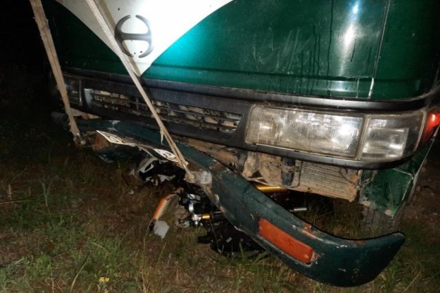 В Новороссийске мотоциклист погиб в ДТП с грузовиком