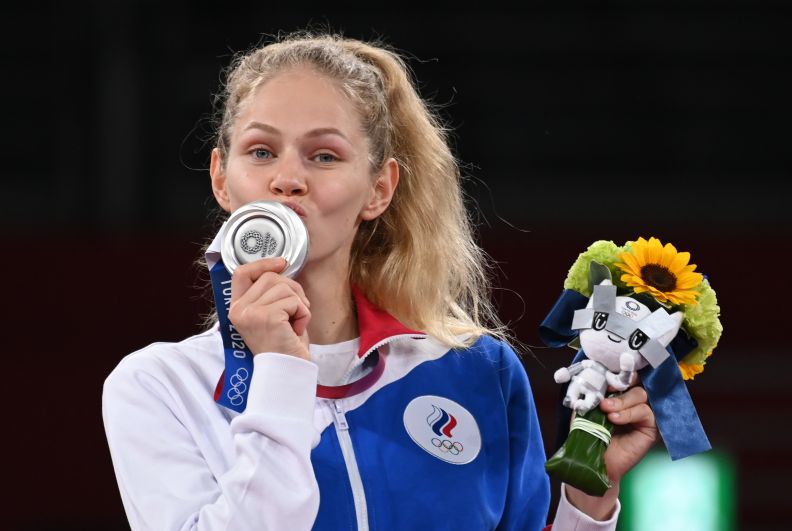 Татьяна Минина завоевала серебряную медаль на соревнованиях по тхэквондо в весовой категории до 57 кг среди женщин