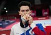 Михаил Артамонов завоевал бронзовую медаль в соревнованиях по тхэквондо в весовой категории до 58 кг среди мужчин