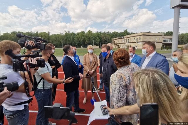 Открытие стадиона «Машиностроитель» в Пскове намечено на 1 сентября