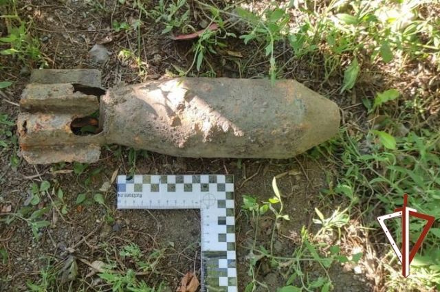 Противотанковую авиационную бомбу уничтожили в Челябинской области