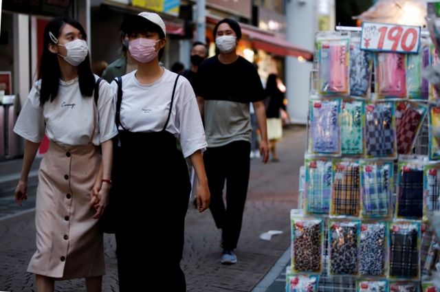 В Японии зафиксировано максимальное число случаев COVID с начала пандемии