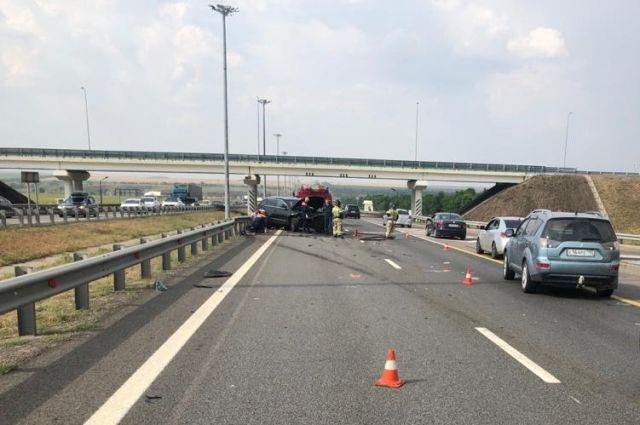 В Ростовской области погиб водитель Audi после наезда КамАЗа на его машину