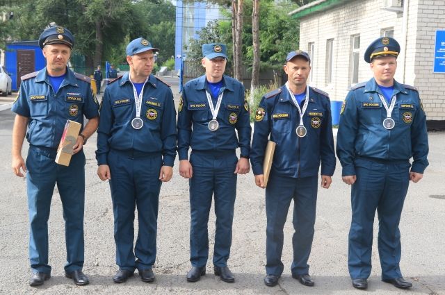 Приморские спасатели взяли серебро на всероссийских соревнованиях