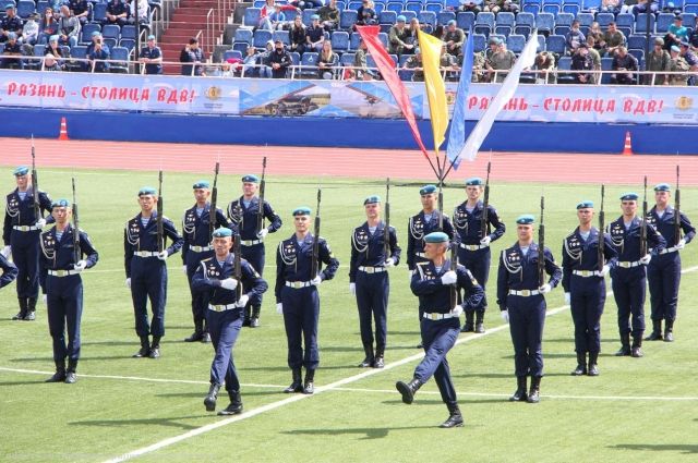 В Рязани, на стадионе «Спартак», пройдёт праздник, посвящённый Дню ВДВ